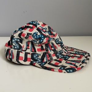 Retro Style USA 5-Panel Adjustable Hat